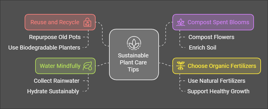 sustainable care tips for snake plants