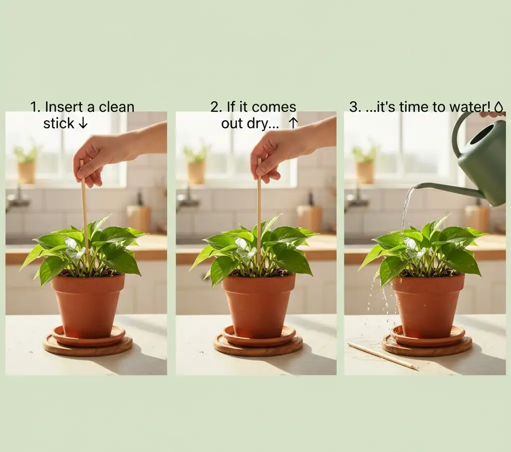 How to Know Exactly When Your Pothos Needs Water