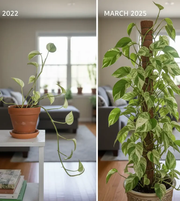 how to train pothos to climb before and after real results