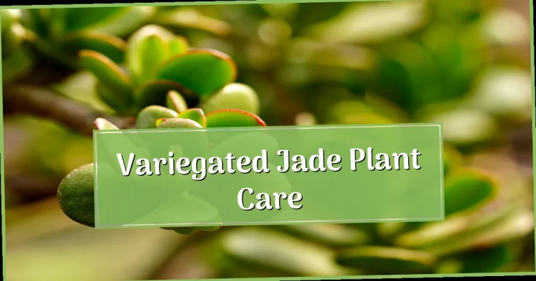 Complete Guide to Variegated Jade Plant Care: How to Keep Yours Thriving and Colorful